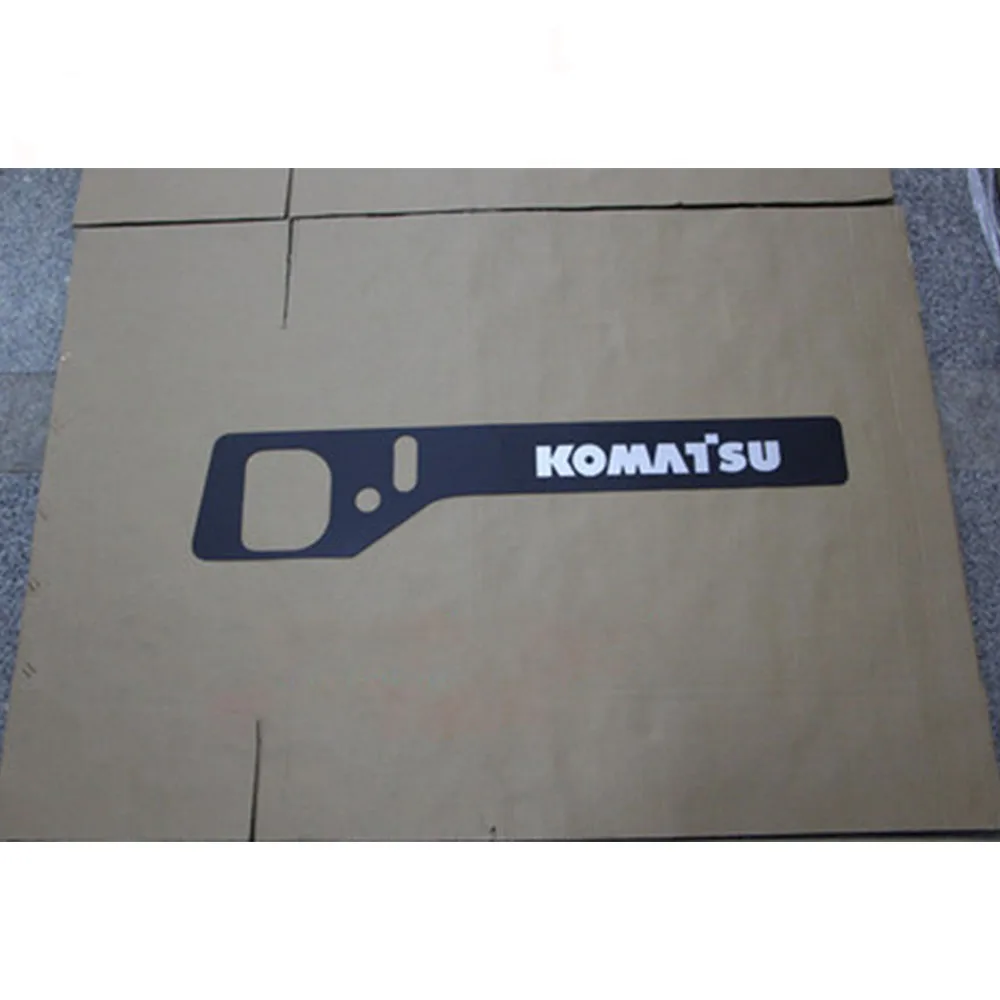 Excavator Parts Komatsu Excavator Cab Side Door Sticker Komatsu Excavator Sponge Sticker/Komatsu-6 Excavator Door Sticker