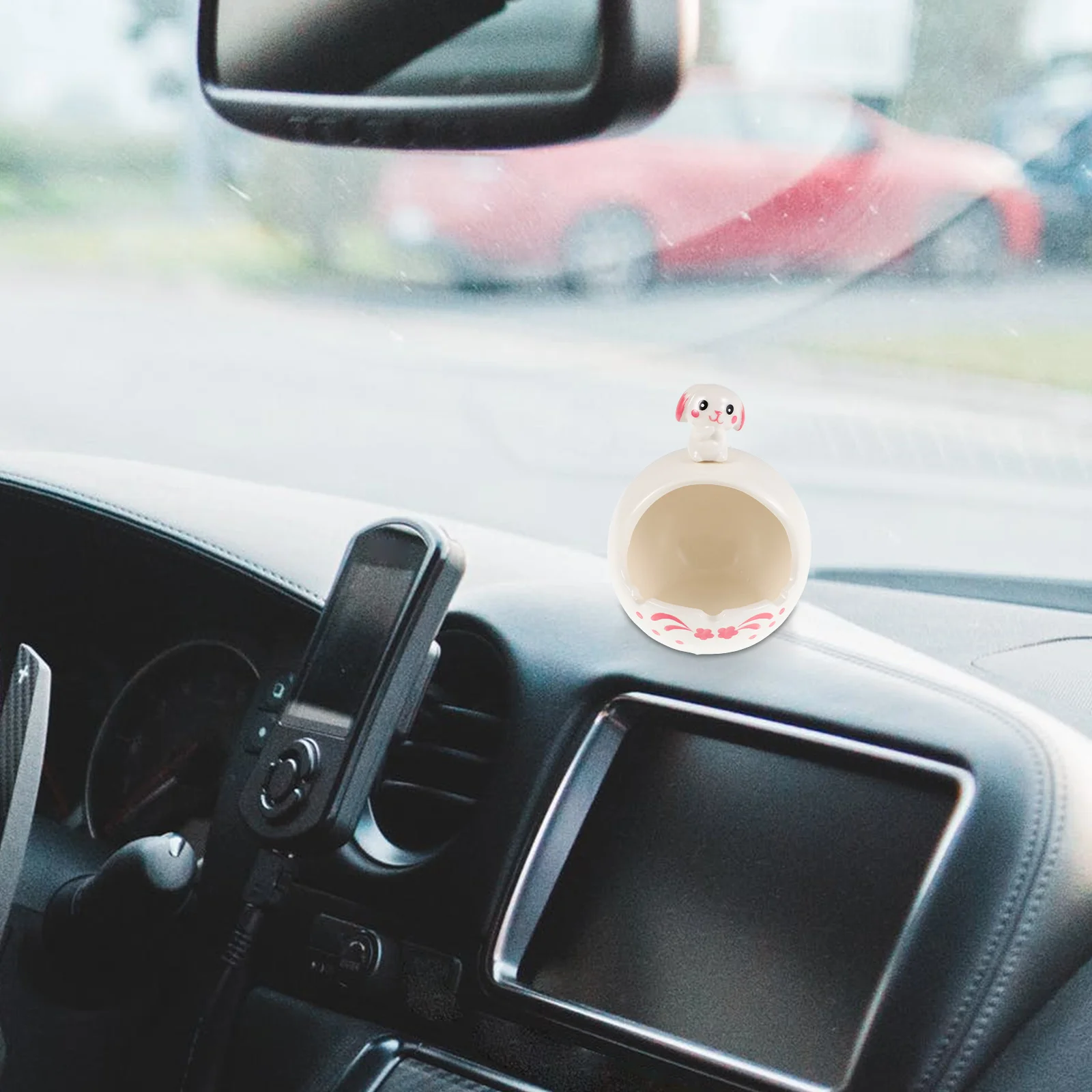 

Creative Ceramic Ashtray Cute Outdoor Ashtrays For Patio Car Decorative Smoke Tray Portable Indoor Outdoor Use