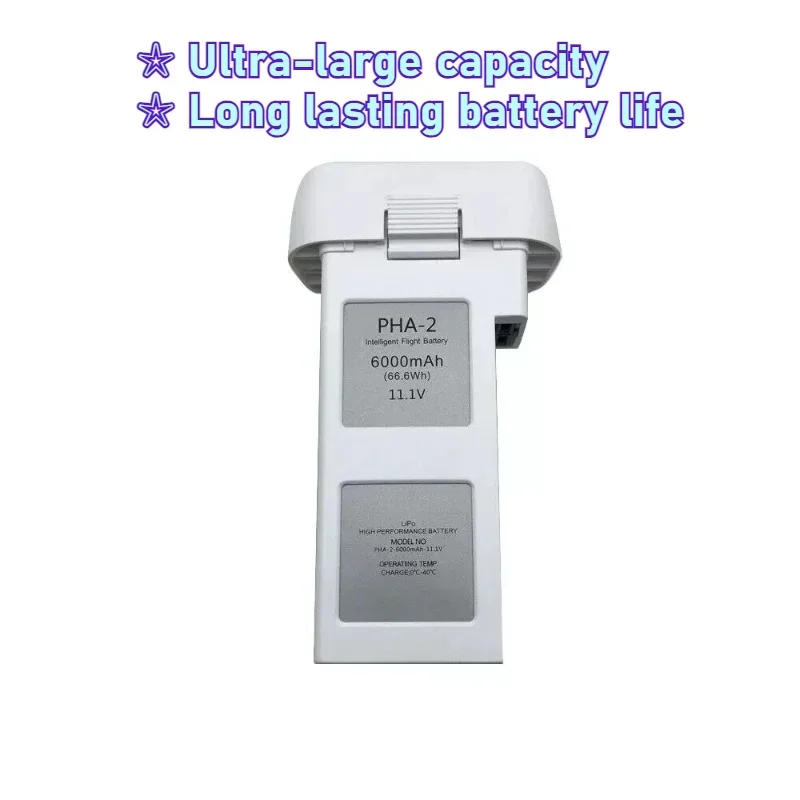 

11.1V 6000mAh Li-polymer Drone Battery for Phantom 2, Phantom 2 Vision, Phantom 2 Vision Plus High Quality Compatible Battery