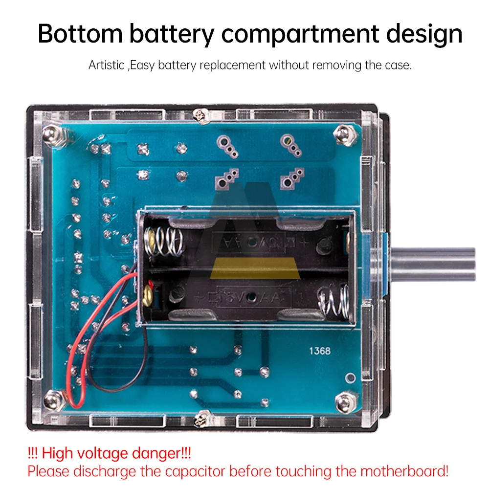 Electric Magnetic Transmitter DIY Electronics Kit Mini Voltage Converter Module Electromagnetic Launcher Soldering Projects Kits
