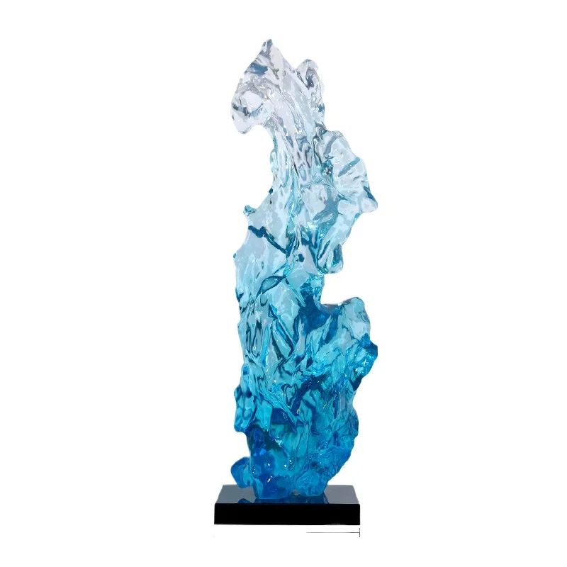 LMM villa staircase large floor-to-ceiling abstract sculpture villa entrance decorative artwork