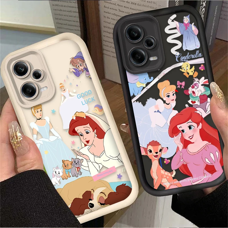 Disney Princess Alice Phone Case for Xiaomi Redmi Note 13 12 11 Pro Plus 4G 5G 12S 11S 10S 10 9 9S Redmi 14C 13C 12C A3 12 Cover