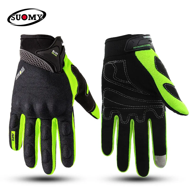 SUOMY Motorrad Reiten Handschuhe Moto Handschuhe Volle Finger Motocross Luvas Da Moto Motorrad Handschuhe Guantes Motociclista, мото перчатки,