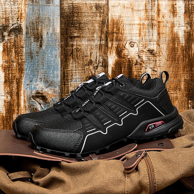 

Лидер продаж, мужская уличная походная обувь, удобные дышащие противоскользящие износостойкие кроссовки для бездорожья, обувь для лесной охоты и бездорожья