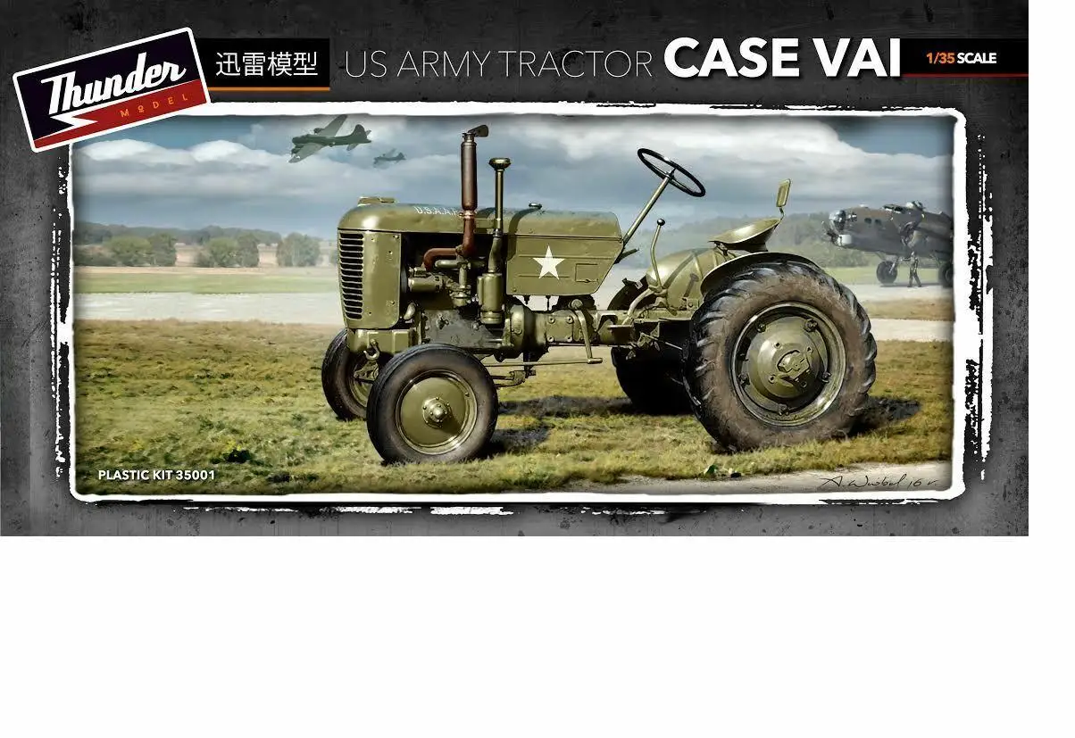 Thunder Model 35001 1/35 Scale Model U S Army Tractor Case VAI Model kit