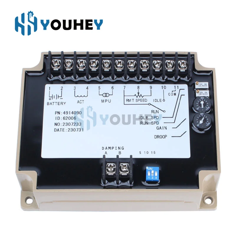 

4914090 4914091 3044196 speed controller Electronic governor control board module diesel generator 30- 49-