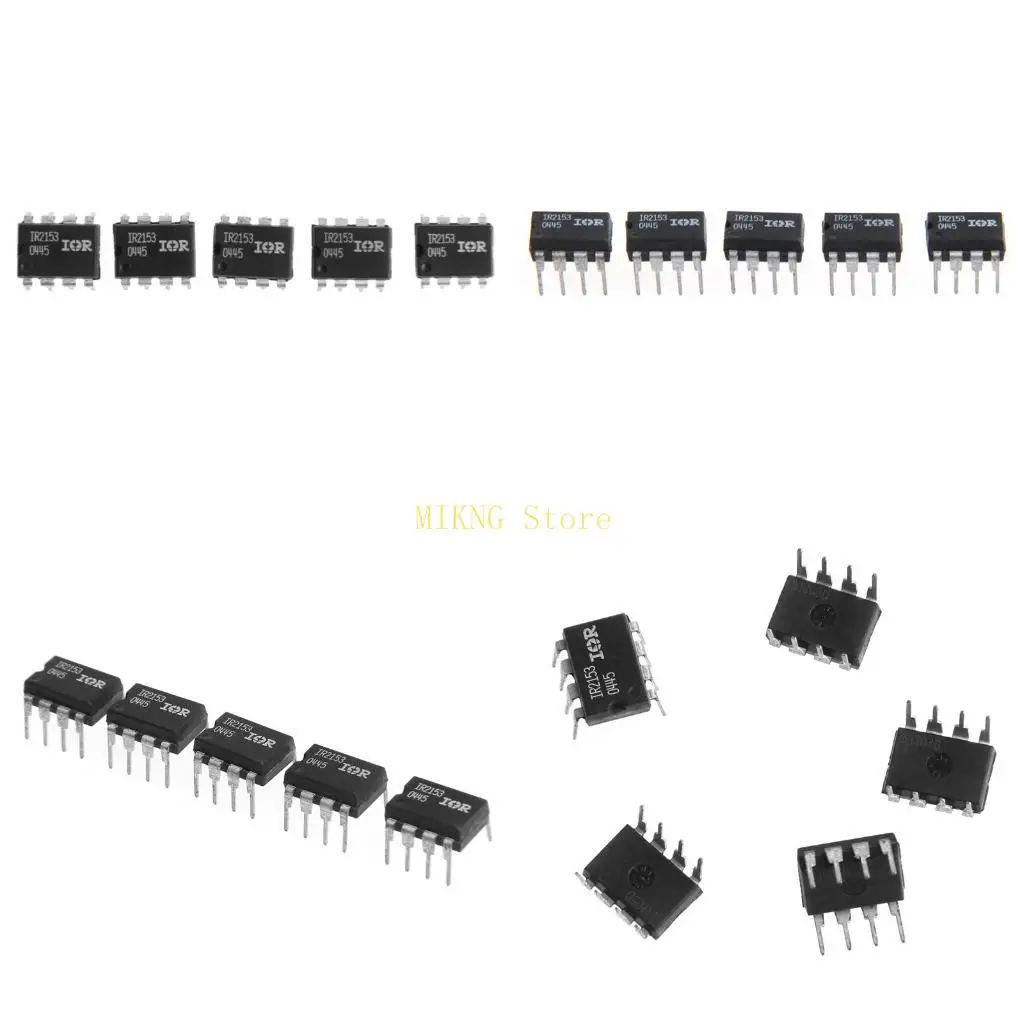 5 Pcs / lot IR2153P IR2153D IR2153 DIP8 Bridge Driver IC best sale