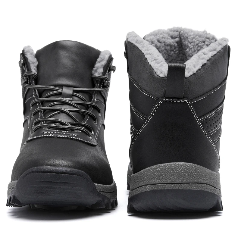 2025 Winter Plush Men Boots Supper Warm Snow Boots for Men Sneakers Ankle Boots Outdoor Shoes