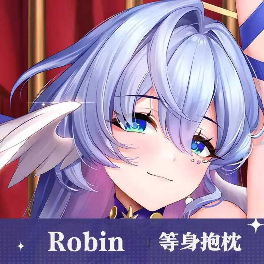 

Honkai Star Rail аниме Робин DIY персонализированное домашнее постельное белье петля для тела наволочка дропшиппинг