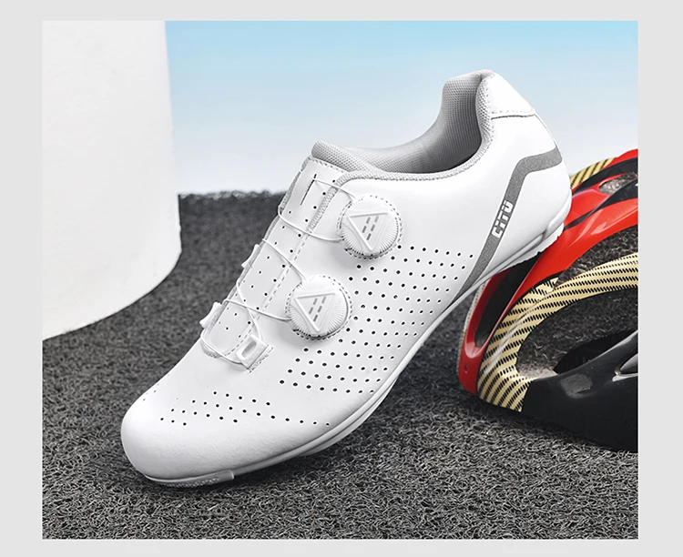 Fahrradschuhe für Herren, professionelle SPD-Rennradschuhe für die Straße, MTB-Mountainbike-Schuhe, lockfreie Fahrradschuhe für Damen – Detail 11