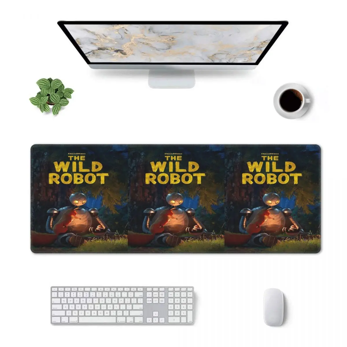 Large Mouse Pad The Wild Robot Gamer PC Laptop Mats Keyboard Carpet Computer Gaming Office Accessories Desk Mat