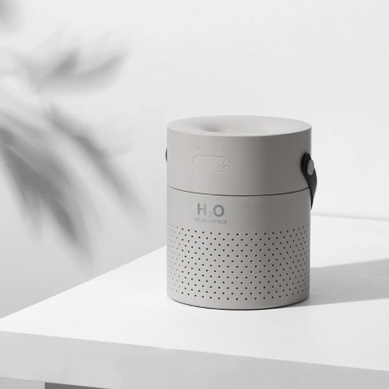 Umidificador de Ar Dual Spray, USB Recarregável, Sem Fio, Ultrassônico, Difusor de Aroma, Fogger, 1,2 L, 4000mAh