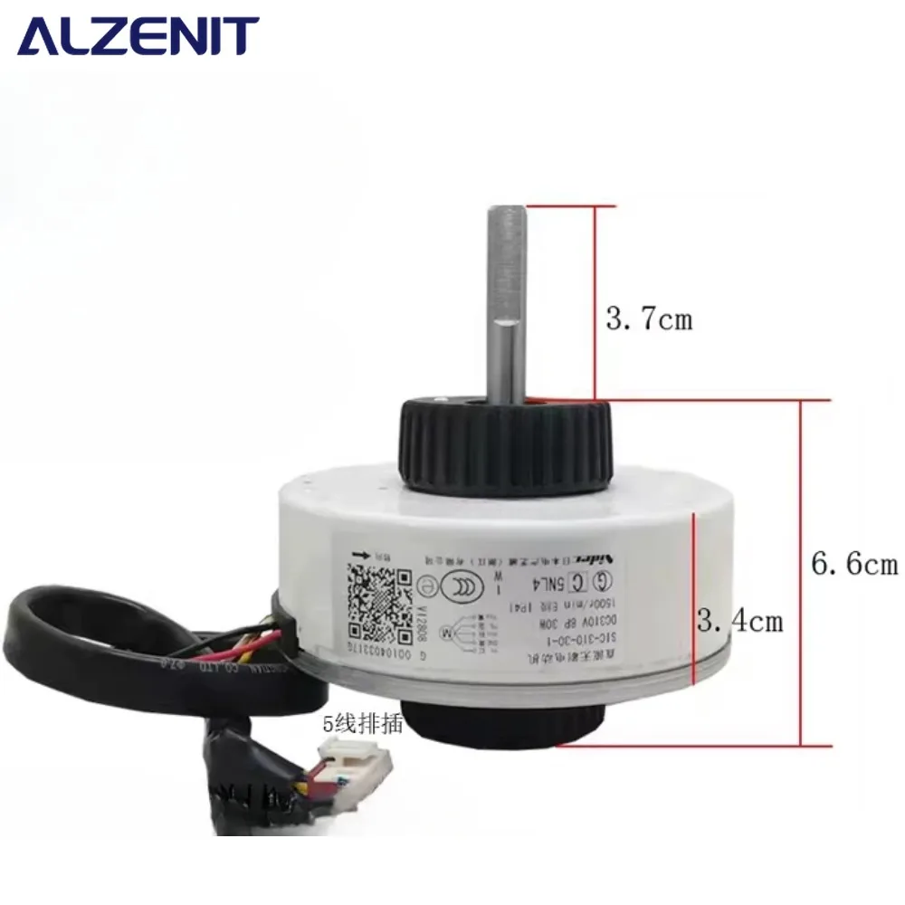 New For Haier Air Conditioner Indoor Unit DC Fan Motor SIC-310-30-1 0010403317G DC310V 30W Conditioning Parts