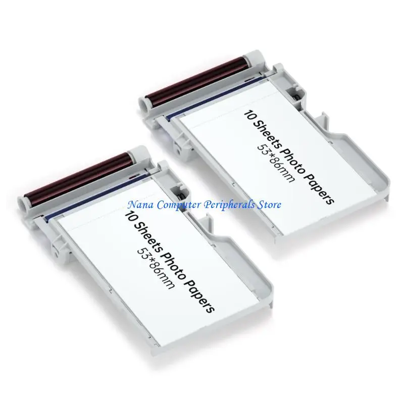 F68C 1/2/5 Boxes Photo Papers for CP2100 Printer Projects Creative Paper Cartridge