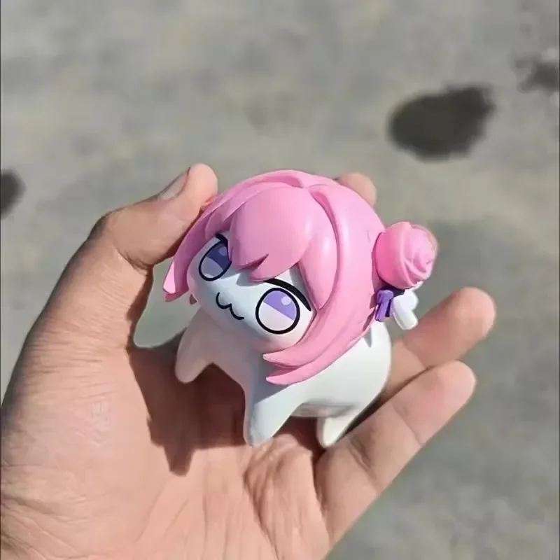 7 سنتيمتر أنيمي دورو نيكي آلهة النصر تمثال نيكي دورو عمل أرقام Q نسخة بولي كلوريد الفينيل لطيف نموذج سطح المكتب محيط ألعاب الدمى