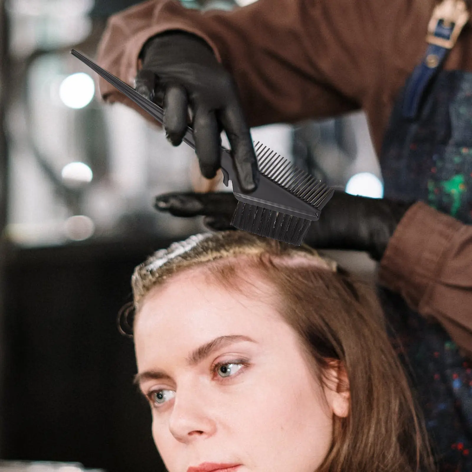 

Набор для окрашивания волос: идеален для любого образа, для длинных и коротких волос, многоцветная краска-шампунь, защитный крем-краситель, чаша для смешивания