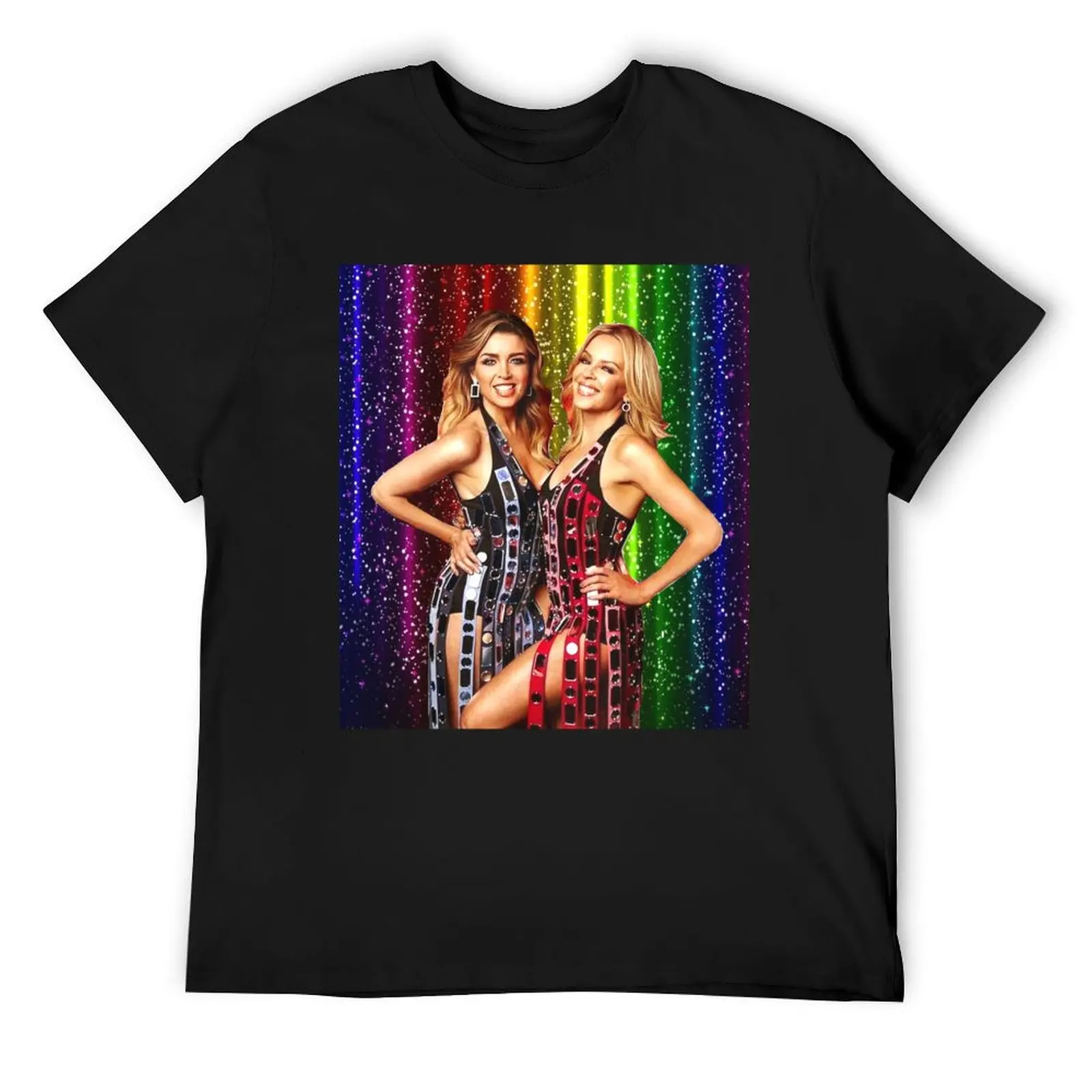 Kylie Minogue & Dannii Minogue - 100 Degrees Summer Of Pride T-Shirt Aesthetic clothing cute tops plain t shirts men