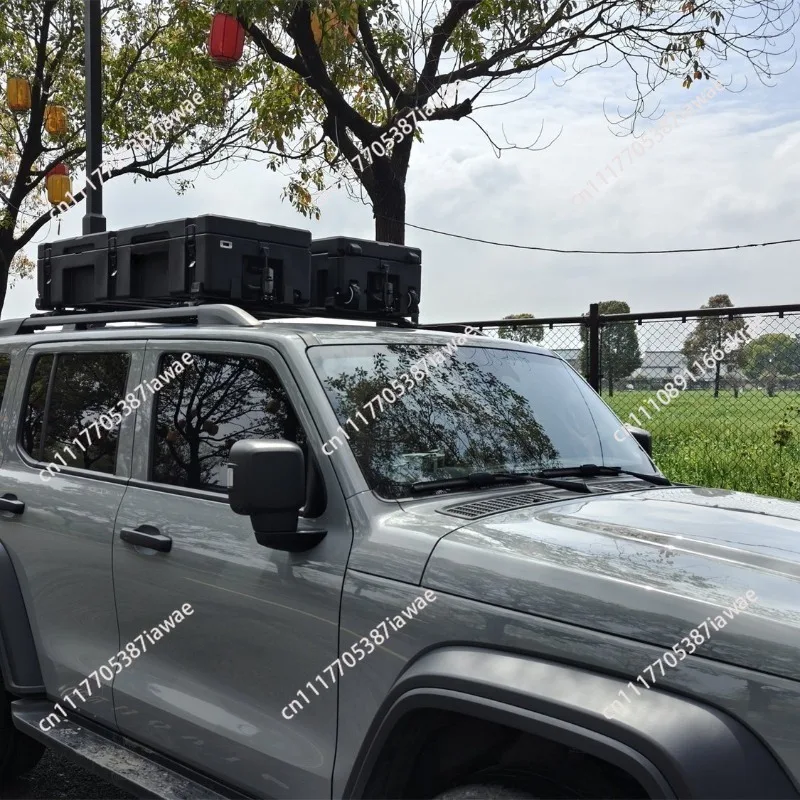 83/92/128L Three-proof Equipment Box Explosion-proof Drop-proof Waterproof Outdoor Off-road Hard Case Tool Storage Suitcase