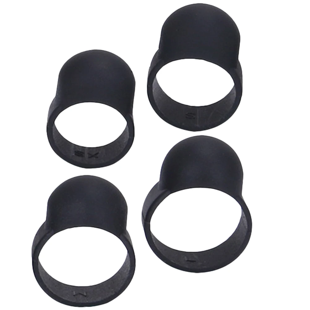 

4 Pcs Ethereal Drum Finger Cots Sleeves Protective Cover Breathable Protectors Pick for Injury