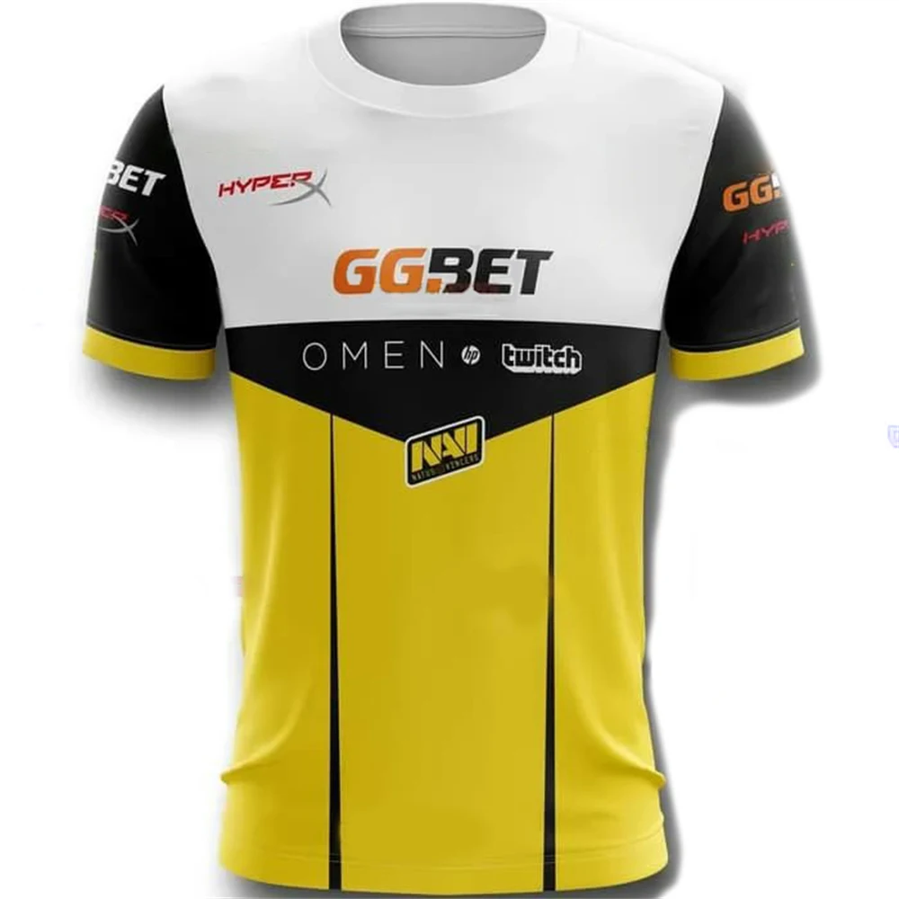 S1 Mple Fan Men's And Women's NAVI 2020 ProKit Aupports Custom Natus Vincere Player Jerseys Team Hot Selling Uniform T-Shirts