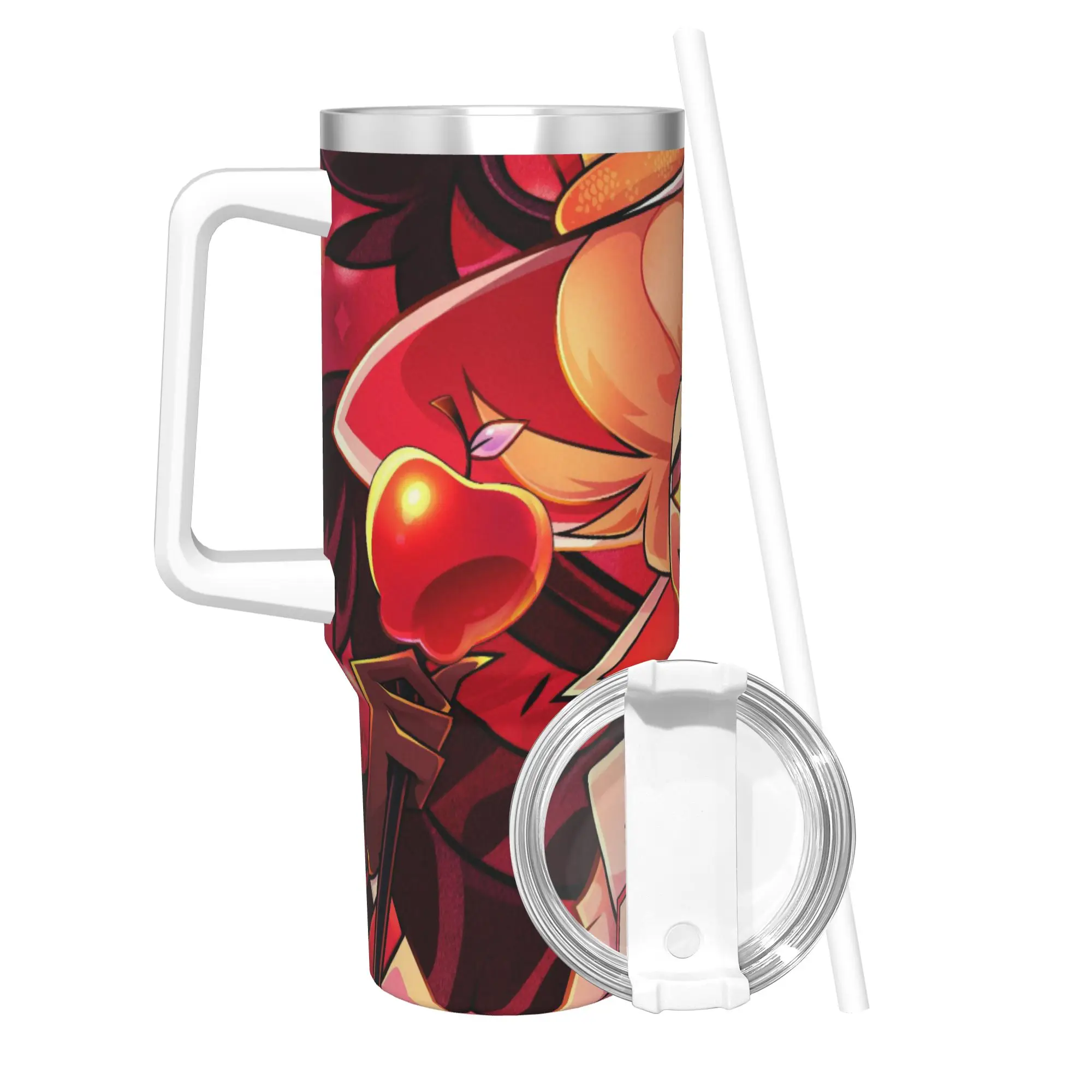 

Стакан из нержавеющей стали, мультяшные Hazbins, отели, Люцифер, термокружка, сохраняющая тепло, кружки для холодных напитков, чашка для вождения, бутылка для воды