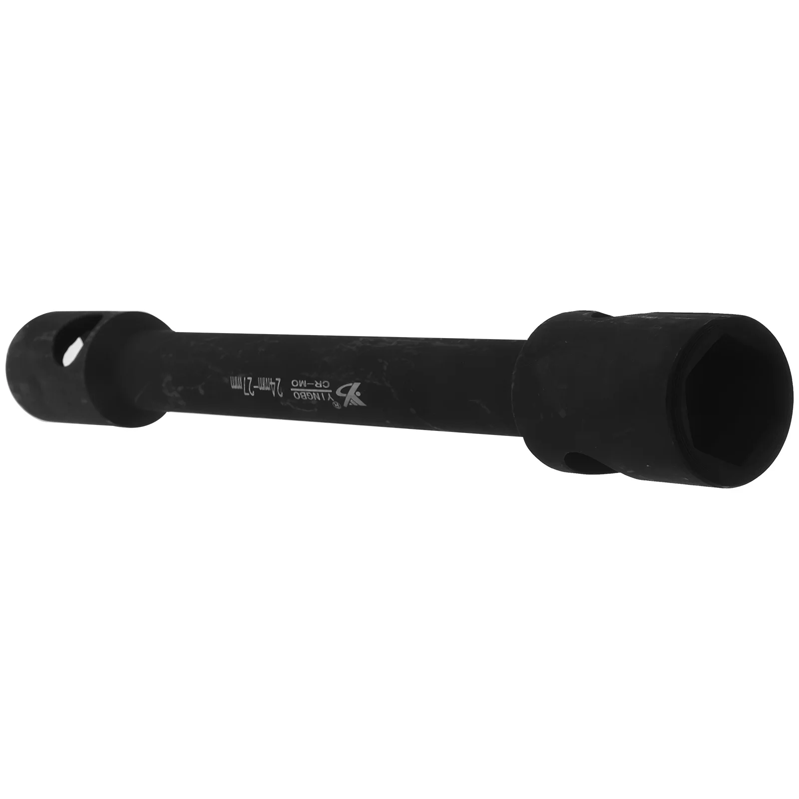 

Car Tires Disassembly Wrench Double-Ended Socket Wrench Black 24-27 30cm Durable Repair Tool Vehicle Lug Nut Remover