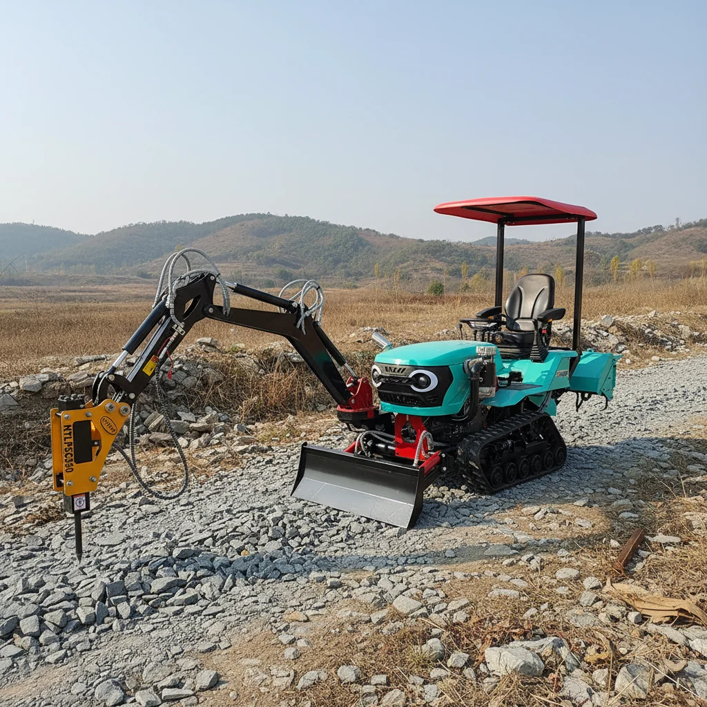 

Customize Durable Farm Tractor 20HP 25HP 30HP Small Agricultural Tractor With Various Farm Implements