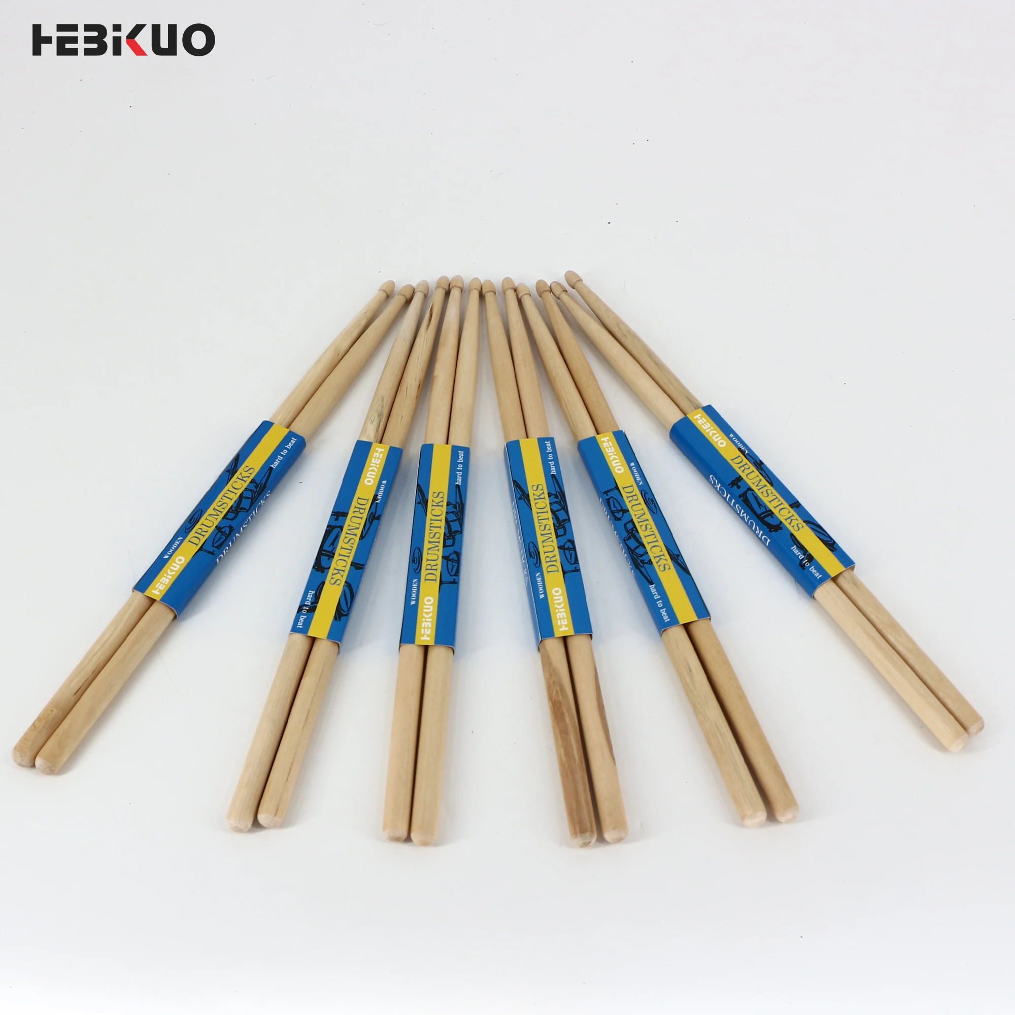 HEBIKUO GB101 snare drum stick Drum Stick 5a 5b 7a for Practice and Professional