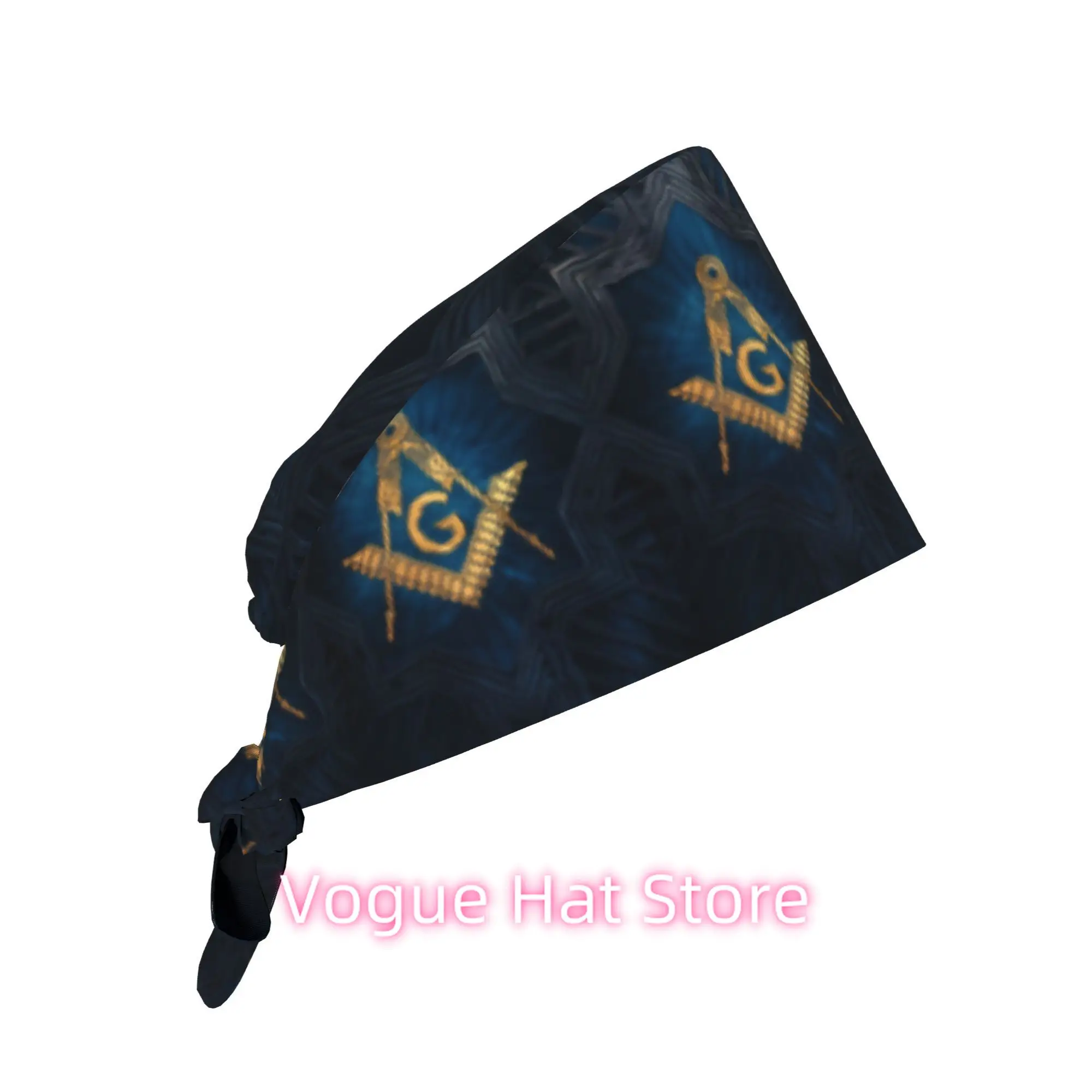 Freemasonry WorkCap Suitable for Free and Accepted Masons - Adjustable Masonic Cap with Pull String Closure, Lightweight