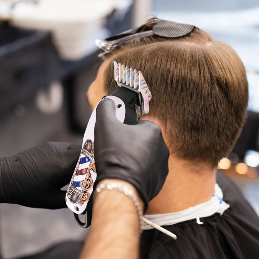 Hair Clipper Limit Comb Guide Limit Comb Trimmer Guards Attachment 3-25mm Universal Colorful