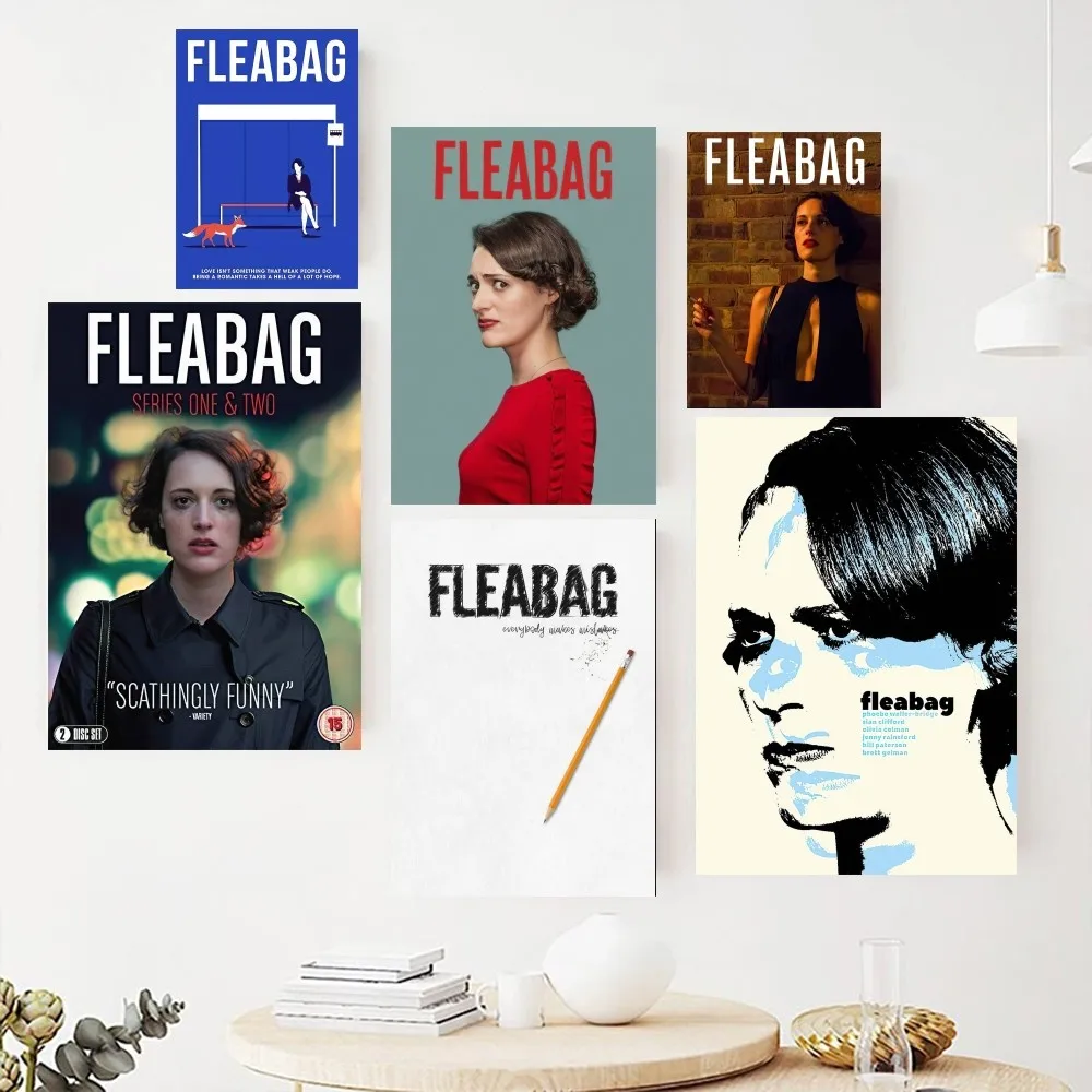 Fleabag Poster Paintings on The Wall Picture for Living Room Interior Painting Room Decoration