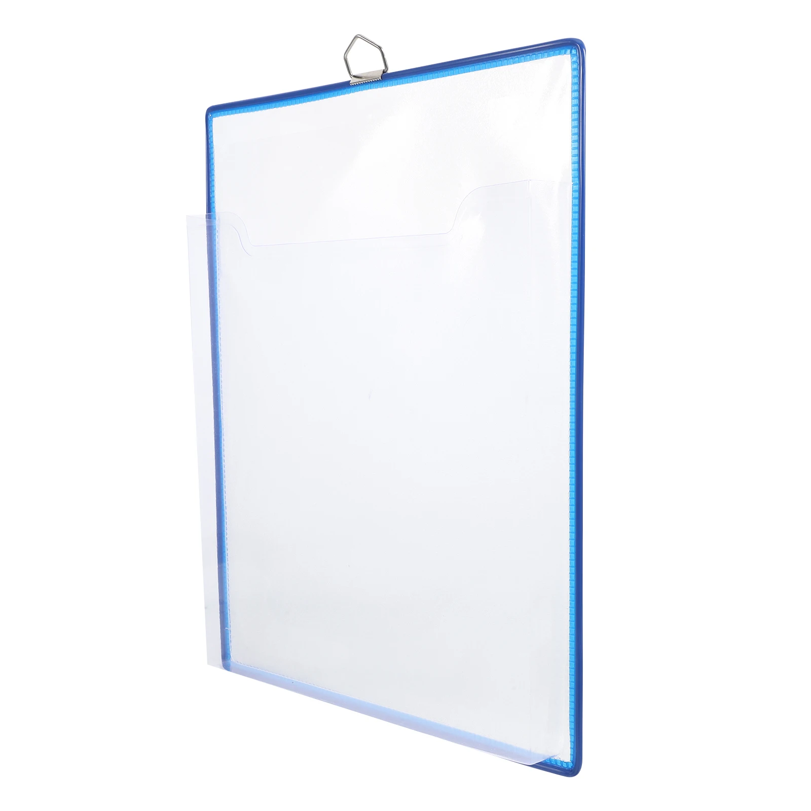 A4 File Box Transparent Document Holder Plastic Folder Hanging Folders for Documents Bag Organizer