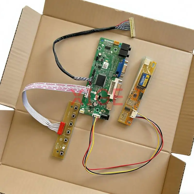 

Плата контроллера матрицы, совместимая с M156NWR1 B156XW01 LP156WH1 CLAA156WA01A, 1366*768 LVDS, 30-контактный разъем HDMI+DVI+VGA, 1-CCFL, комплект 1366x768