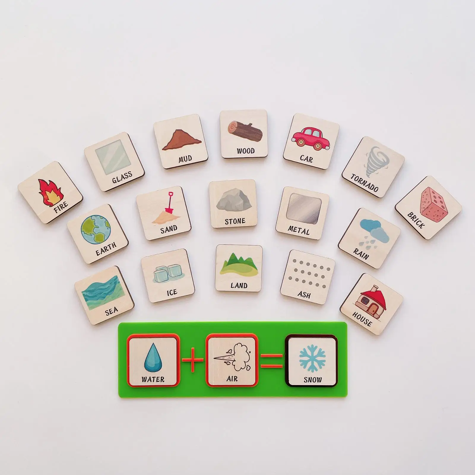Montessori Puzzle Game Board Shape Jigsaw for Age 3 + Boys and Girls Preschoolers