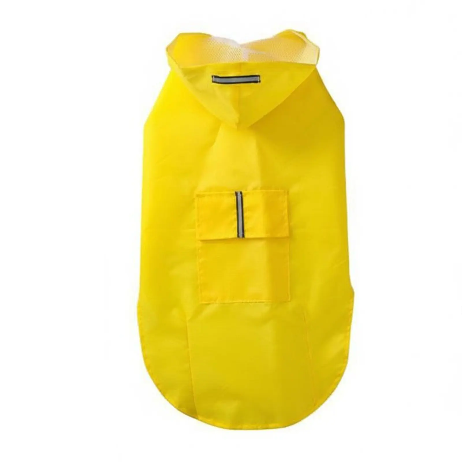 

Dog Raincoat Belly Protection Waterproof Dog Jacket Hooded Pet Poncho Leash Entry Port Reflective Pet Slicker Windproof Hood