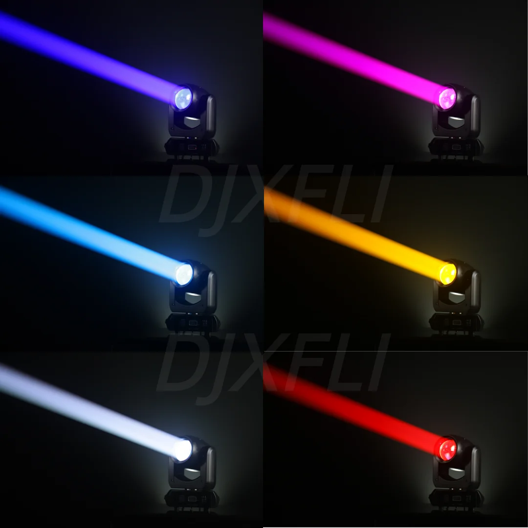 150W Moving Head Stage Light Bright Beam Effect Light for DJ Disco Party Wedding Bar Club Live Show Home Event Performance Light
