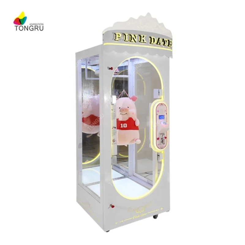 Coin Operated Scissors Winners cube arcade Game Machine Crane Claw Machine Prize Kids Toys plush Vending Catcher Doll Machines