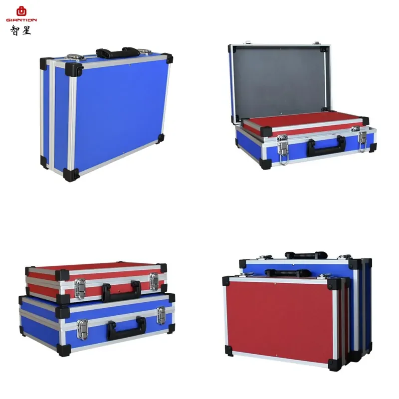 Customizable-Zhixing GIANTION household hardware storage box, maintenance worker tool suitcase, tool storage box