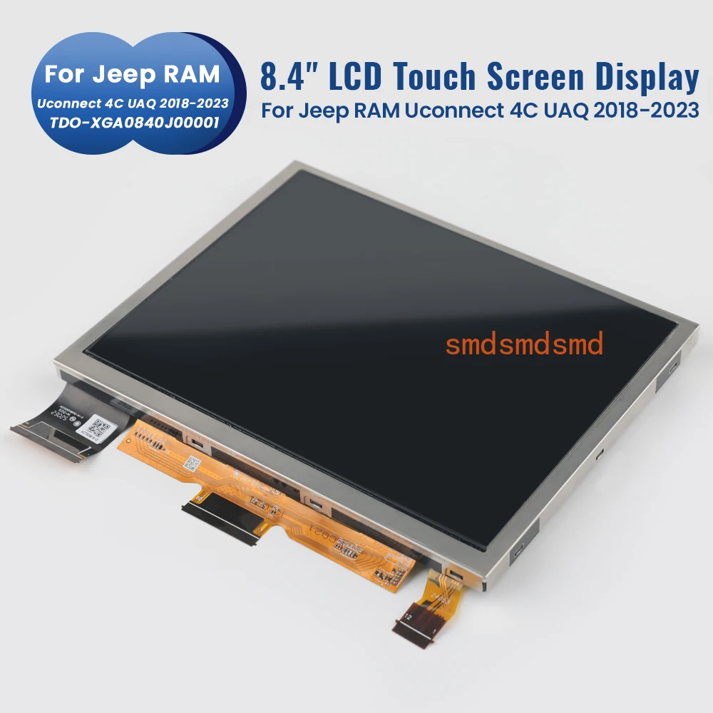 4C 8.4 inch TDO-XGA084 LCD Display For Jeep Grand Cherokee 2018-2024 Radio Navigator TDO-XGA08400001