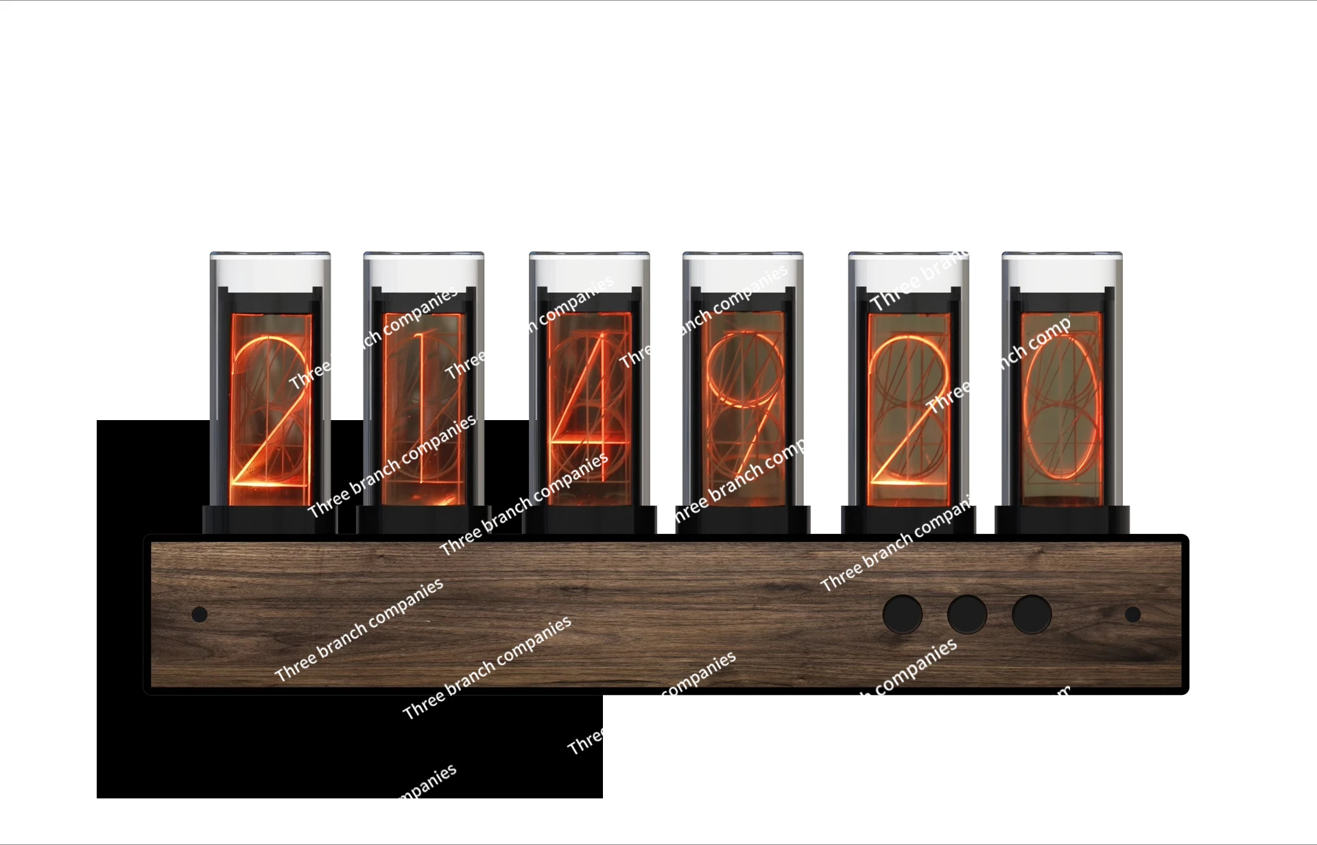 

Pseudo Glow Tube Clock Tube, Gate of Destiny Stone, Internet of Things Alarm Clock