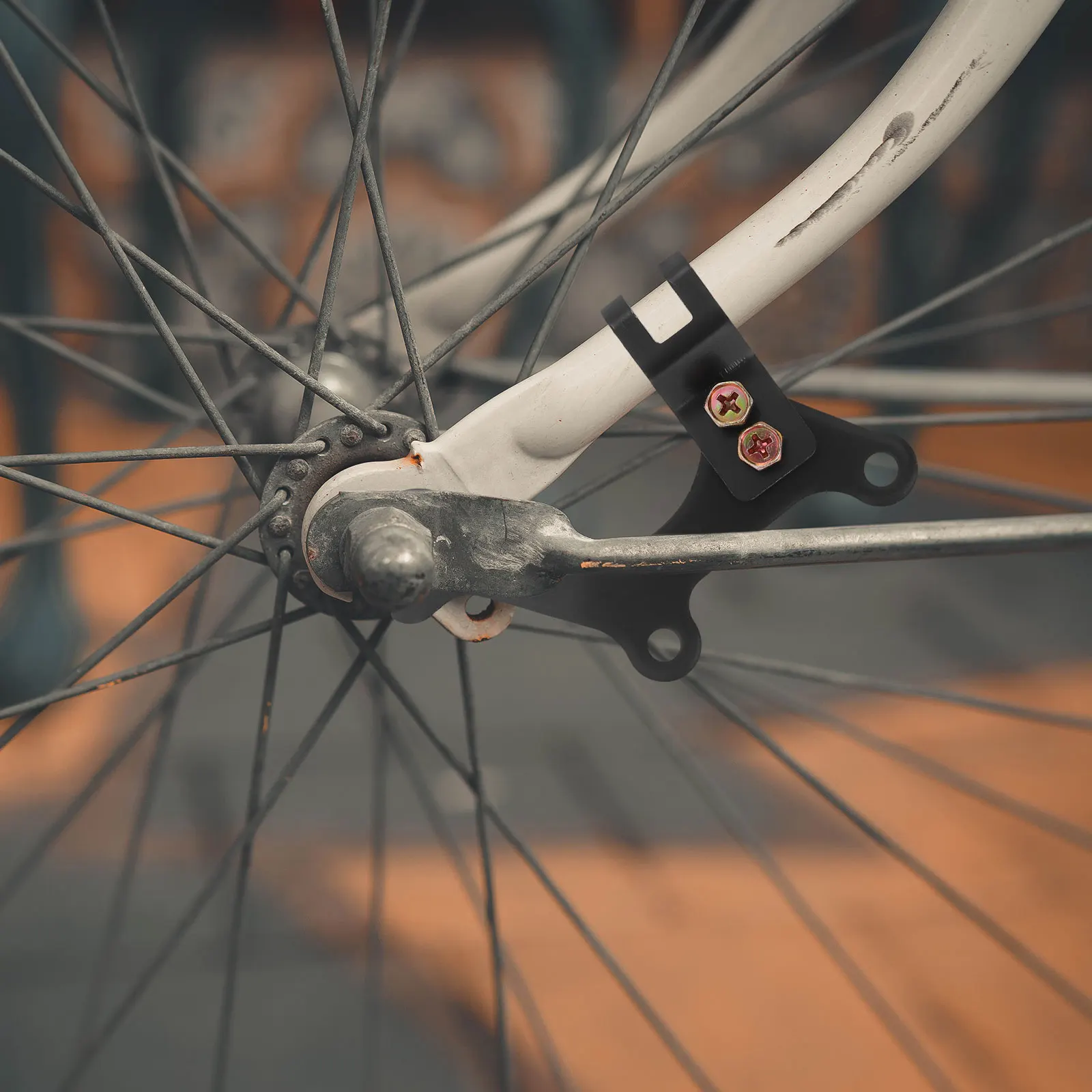 

Bicycle Disc Brake Adapter Metal Modification Bracket Simple Install Enhanced Braking Reliability Bike Disc Brake Conversion Kit