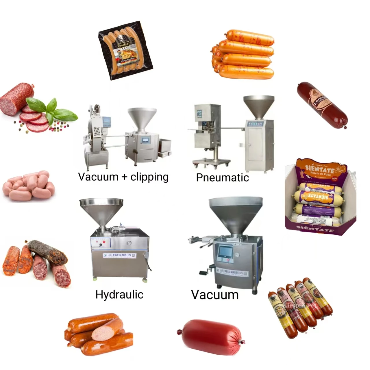 FACTORY PRICE Automatic Complete Sausage Production Sausage Making Machine