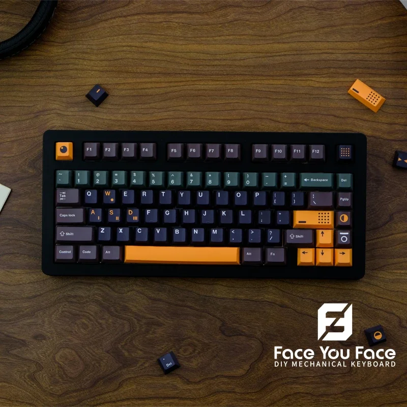 Imagem -03 - Ressonância Cherry Profile Pbt Keycaps Gmk 129 Keys Teclado Mecânico Sublimação de Tintura Gaming Keycap Custom Gk61