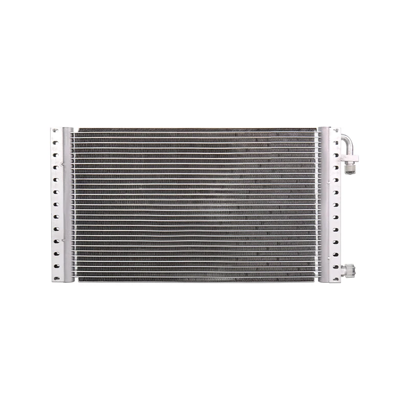 Universal A/C Aluminum Radiator Condenser 12x23x20mm High-Cooling for Car Street Rod Truck Air Conditioning