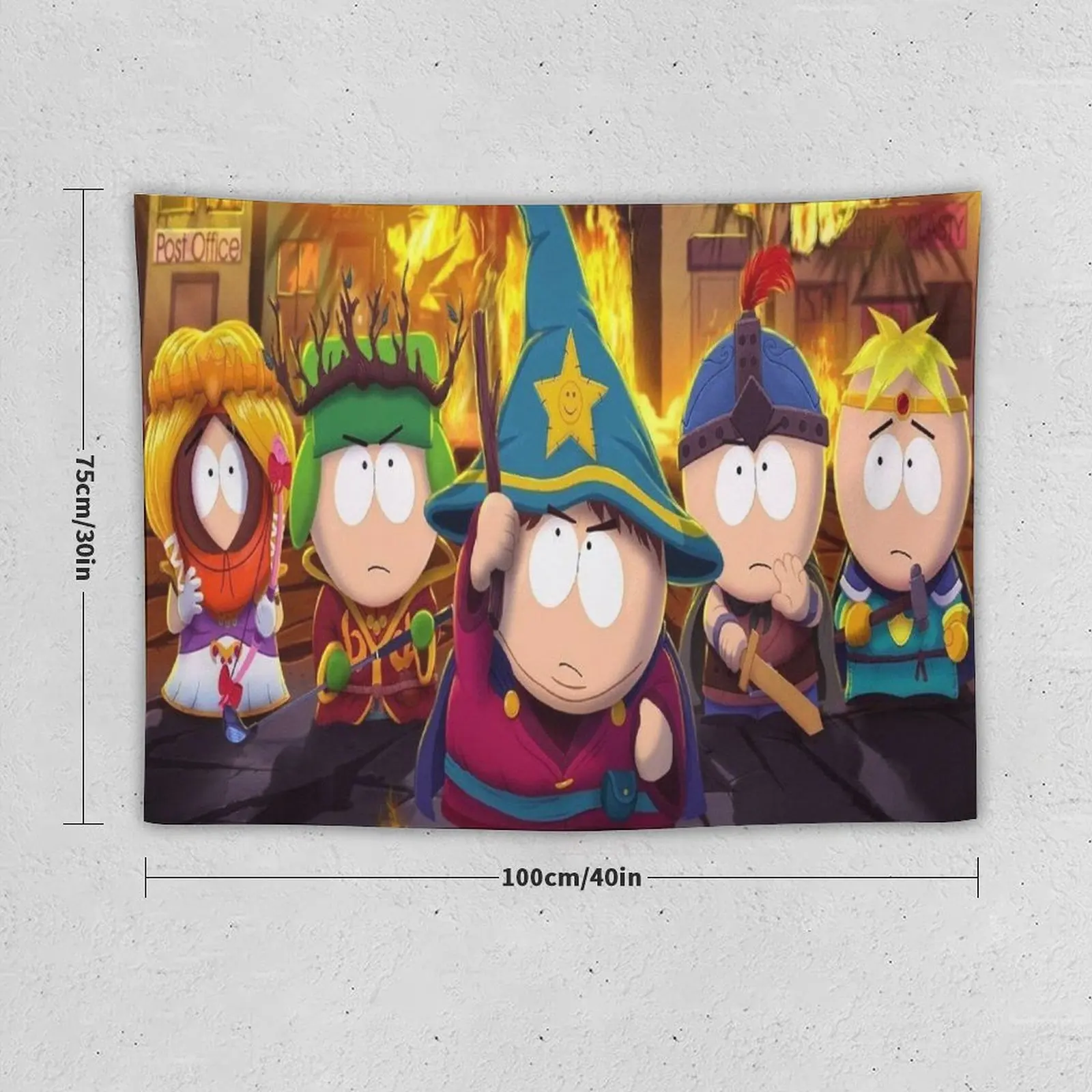 SouthPark Wizards Tapestry Home Decor Accessories Mushroom Tapestry