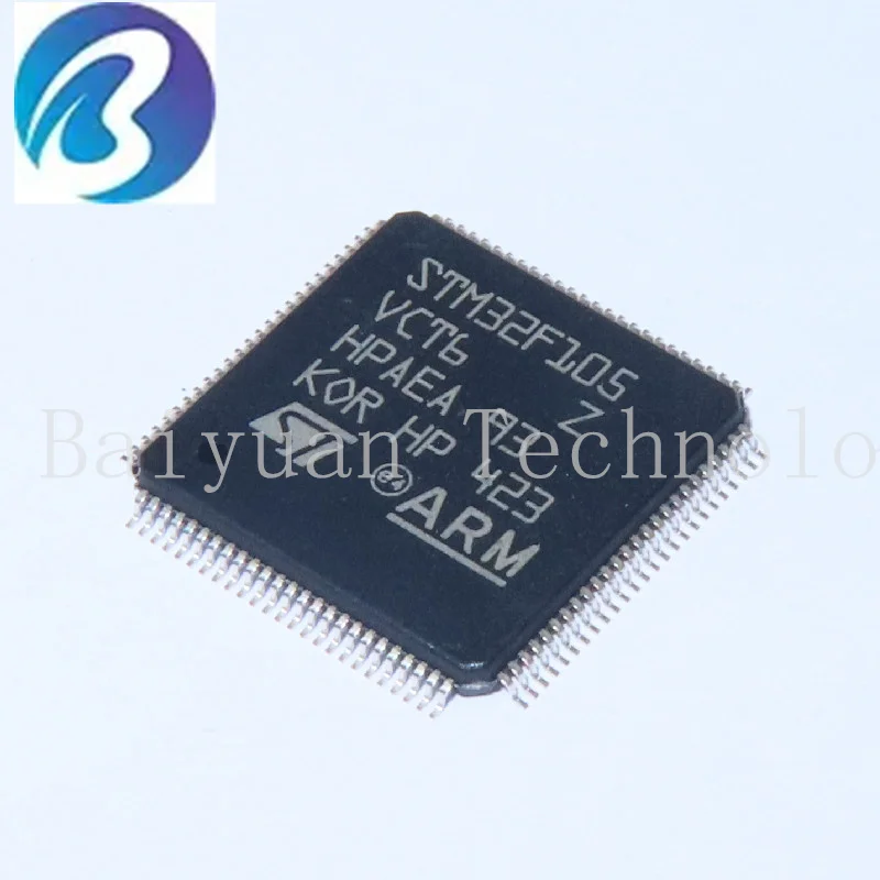 STM32F105VCT6,5PCS,IC MCU 32BIT 256KB FLASH 100LQFP