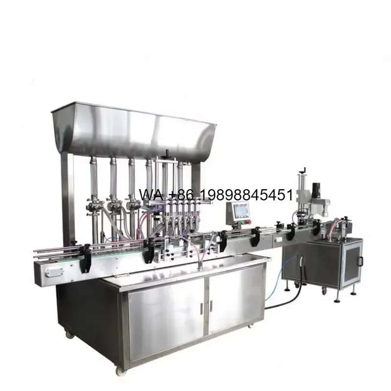 Wmwmnu Automatic Hot Sauce Tomato Paste Filling Chili Sauce Production Line Soy Sauce Ketchup Filling Capping