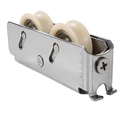 757-Type Balcony Sliding Door Plastic Steel Window Pulley Aluminum Alloy Glass Brass Wheel Muted Roller House Hardware גלגלת חלו