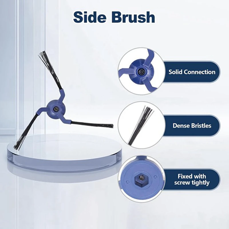 JDZD-Сменные аксессуары для Eufy X10 Pro Omni, детали пылесоса, основная щетка, тканевая швабра, боковые щетки, HEPA-фильтр, мешки для пыли