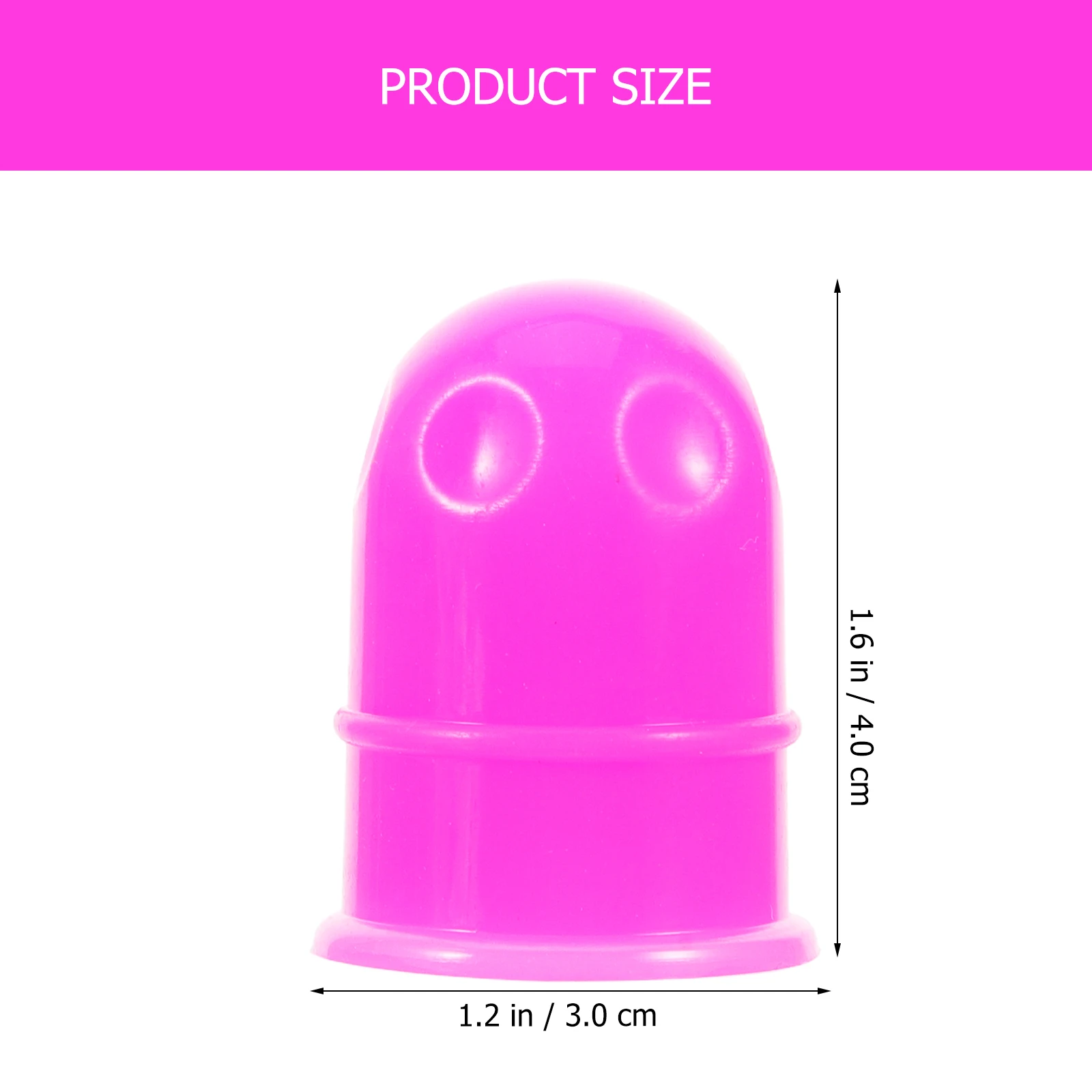 

Silicone Cupping Cups for Body Massage Purple Hard Strong Suction Reusable Cupping Tool Scraping Function Long Service Life Safe